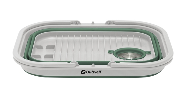 Outwell Collaps Waschbecken mit Griff und Deckel Shadow Green